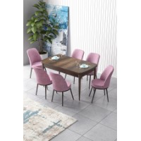Комплект для столовой Hanah Home Zen Baroque Pink
