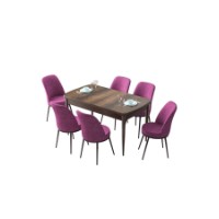 Комплект для столовой Hanah Home Zen Baroque Purple фото №2 — интернет-магазин Desire.md