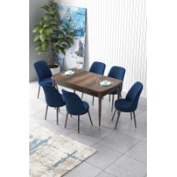 Комплект для столовой Hanah Home Zen Baroque Navy Blue