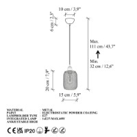 Люстра Opviq Berk 16400 6 фото №6 — интернет-магазин Desire.md