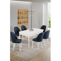 Set mobilă pentru bucătărie Hanah Home Enya White Anthracite