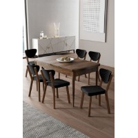 Комплект для столовой Hanah Home Exve Baroque Black