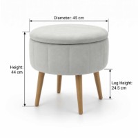 Пуф Atelier Del Sofa Berlin Babyface Beige фото №6 — интернет-магазин Desire.md