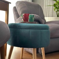 Пуф Atelier Del Sofa Berlin Babyface Emerald фото №4 — интернет-магазин Desire.md