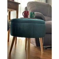 Пуф Atelier Del Sofa Berlin Babyface Emerald фото №5 — интернет-магазин Desire.md