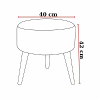 Fotoliu moale Atelier Del Sofa Az-Ovl-01-Byz Dark Blue imaginea #2 — magazin online Desire.md