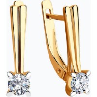 Cercei SOLOVOV JEWELRY 51-120-00782-1 2,23g imaginea #2 — magazin online Desire.md