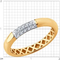 Inel SOLOVOV JEWELRY 51-110-02933-1 s.17,5 2,09g imaginea #2 — magazin online Desire.md