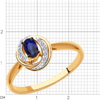 Inel SOLOVOV JEWELRY 2011132 s.19 1,57g imaginea #4 — magazin online Desire.md