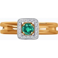 Inel SOLOVOV JEWELRY 3010553 s.19 2,81g imaginea #4 — magazin online Desire.md