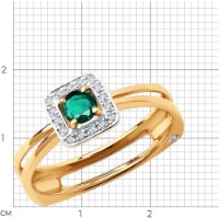 Inel SOLOVOV JEWELRY 3010553 s.19 2,81g imaginea #5 — magazin online Desire.md