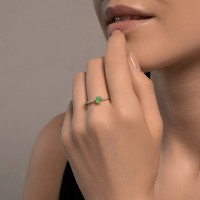 Кольцо SOLOVOV JEWELRY 3010589 s.17,5 1,47g фото №2 — интернет-магазин Desire.md