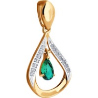 Pandantiv SOLOVOV JEWELRY 3030117 0,95g imaginea #3 — magazin online Desire.md