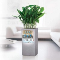 Ghiveci Lechuza Canto Stone 30 High Stone Gray imaginea #5 — magazin online Desire.md