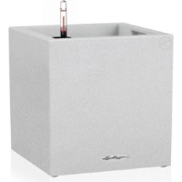 Ghiveci Lechuza Canto Stone 30 Low Quartz White