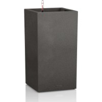 Ghiveci Lechuza Canto Stone 40 High Graphite Black