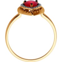 Кольцо SOLOVOV JEWELRY 4010658 s.18 2,19g фото №3 — интернет-магазин Desire.md