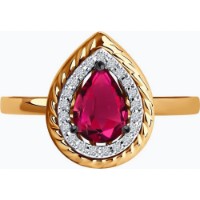 Кольцо SOLOVOV JEWELRY 4010658 s.18 2,19g фото №5 — интернет-магазин Desire.md