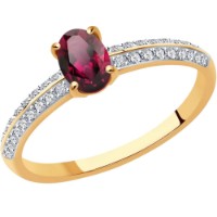 Кольцо SOLOVOV JEWELRY 4010676 s.17,5 1,74g