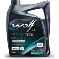 Моторное масло Wolf Officialtech IL-D1 0W-20 5L