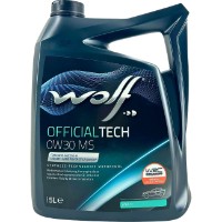 Моторное масло Wolf Officialtech MS-BHDI 0W-30 5L