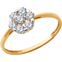 Inel SOLOVOV JEWELRY 51-110-02287-1 s.18 1,56g
