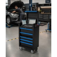 Cărucior de scule Hoegert HT7G576 imaginea #7 — magazin online Desire.md