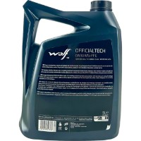 Ulei de motor Wolf Officialtech MS-FFE 0W-30 5L imaginea #2 — magazin online Desire.md