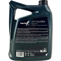 Ulei de motor Wolf Officialtech SP 0W-30 5L imaginea #2 — magazin online Desire.md