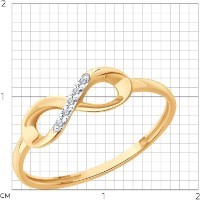 Inel SOLOVOV JEWELRY 1012780 s.17,5 0,94g imaginea #2 — magazin online Desire.md
