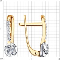 Cercei SOLOVOV JEWELRY 1020956 1,98g imaginea #5 — magazin online Desire.md