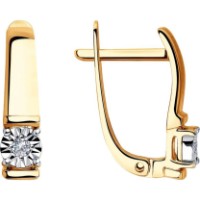 Серьги SOLOVOV JEWELRY 1021311 2,3g