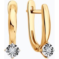Cercei SOLOVOV JEWELRY 1021322 2,17g imaginea #3 — magazin online Desire.md