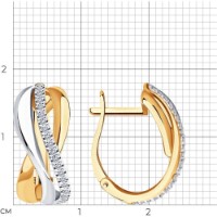 Cercei SOLOVOV JEWELRY 1021547 3,65g imaginea #2 — magazin online Desire.md