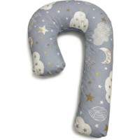 Husă pernă pentru alaptare Holala Kids Grey Clouds J