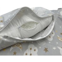 Husă pernă pentru alaptare Holala Kids Grey Clouds J imaginea #2 — magazin online Desire.md