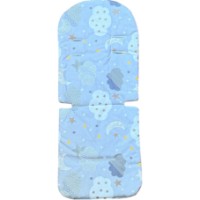 Salteluța pentru carucior Holala Kids Grey Clouds/Stars 