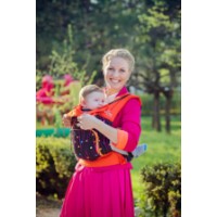Marsupiu pentru copii Holala Kids Premium By Bagy Bubbles Orange imaginea #2 — magazin online Desire.md