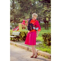 Marsupiu pentru copii Holala Kids Premium By Bagy Bubbles Orange imaginea #5 — magazin online Desire.md