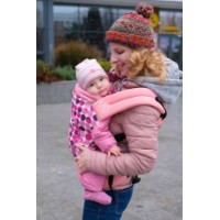 Marsupiu pentru copii Holala Kids Premium By Bagy Disco Pink imaginea #2 — magazin online Desire.md