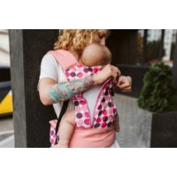 Marsupiu pentru copii Holala Kids Premium By Bagy Disco Pink imaginea #3 — magazin online Desire.md