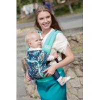 Marsupiu pentru copii Holala Kids Premium By Bagy Mint Garden imaginea #2 — magazin online Desire.md