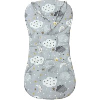 Salteluța pentru carucior Holala Kids Premium Grey Clouds