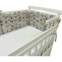 Protectie laterala pentru patut Holala Kids Pro Fox 120x60cm