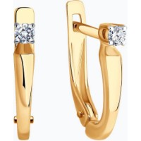 Cercei SOLOVOV JEWELRY 1021832 1,58g imaginea #4 — magazin online Desire.md
