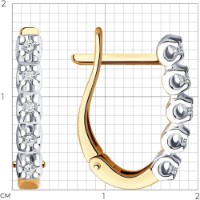 Cercei SOLOVOV JEWELRY 1022033 2,49g imaginea #3 — magazin online Desire.md