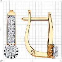 Cercei SOLOVOV JEWELRY 1022144 2,55g imaginea #4 — magazin online Desire.md