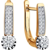 Cercei SOLOVOV JEWELRY 1022144 2,55g imaginea #2 — magazin online Desire.md