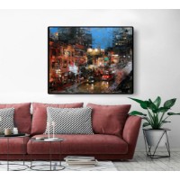 Pictură ArtShop Night City 90x60cm (PAI112)