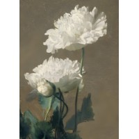 Pictură ArtShop White Flowers 60x90cm (PAI267-LL) imaginea #2 — magazin online Desire.md